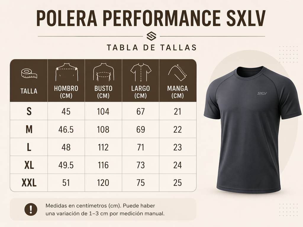 Polera Performance SXLV