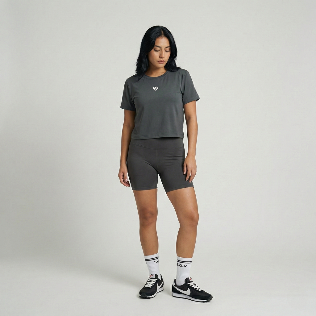 Polera Vibra Crop Mujer