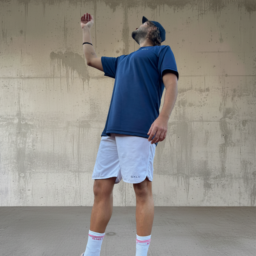 Pack Bolso Azul Marino + Jockey + Calcetines